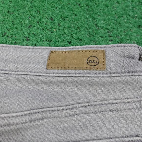 AG Adriano Goldschmied Jeans Womens 26R Gray Stevie Ankle Slim Straight USA - Picture 7 of 12